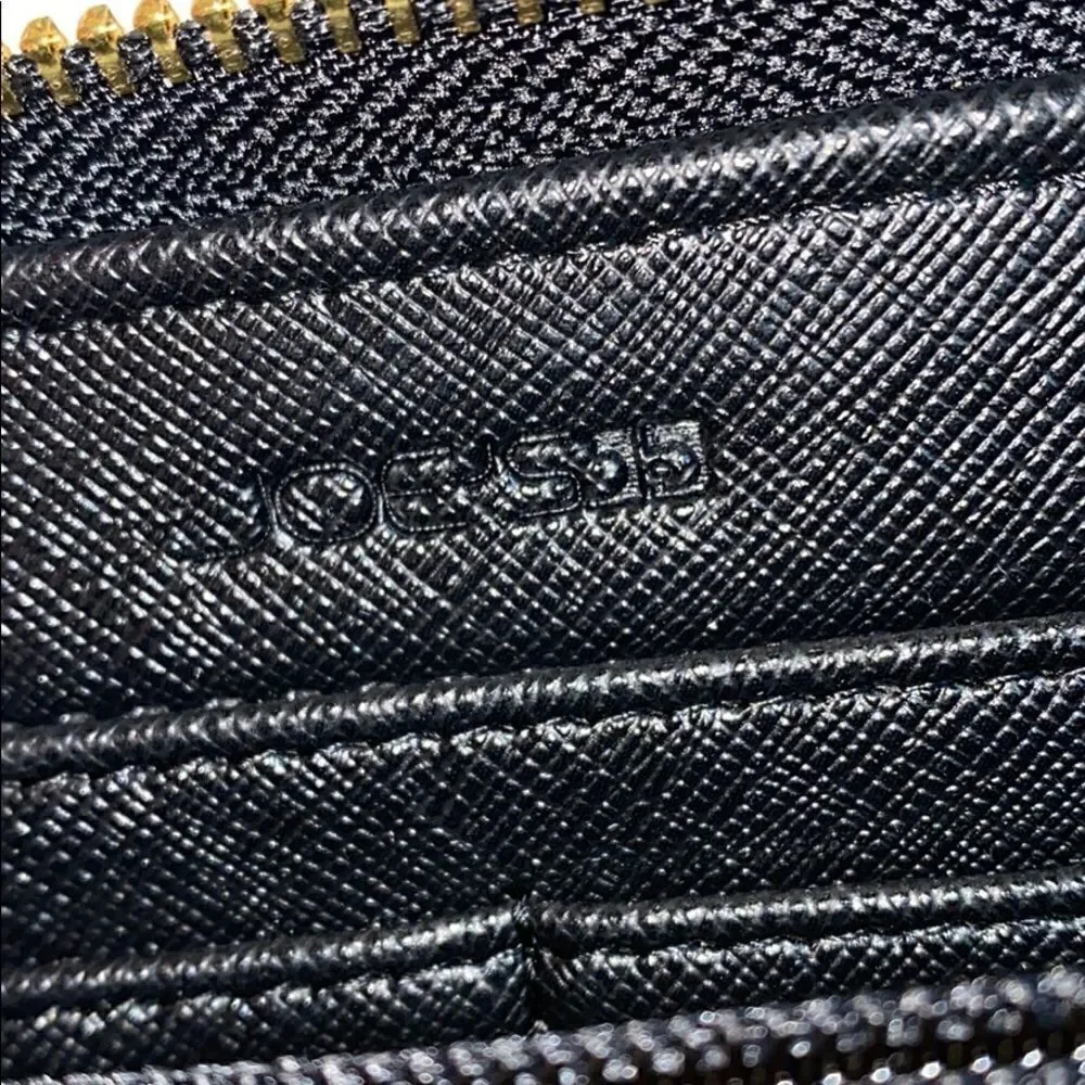 Joe’s vegan leather clutch wallet